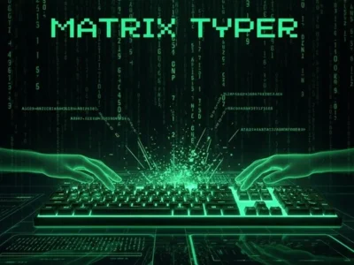 Matrix Typer Game