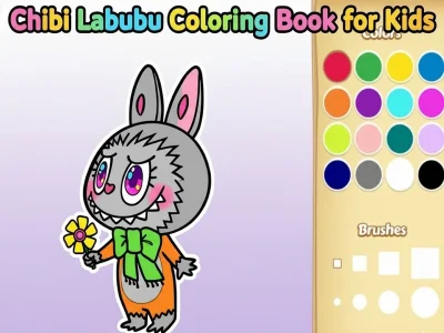 Chibi Labubu Coloring Book for Kids Chibi Labubu Coloring Book for Kids