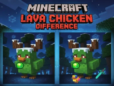 Minecraft Lava Chicken Difference Minecraft Lava Chicken Difference