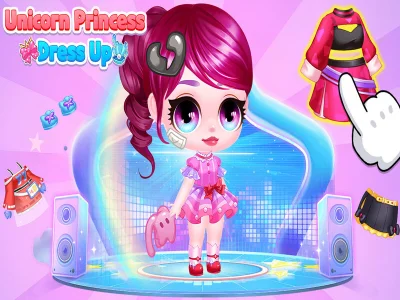 Unicorn Princess Dress Up