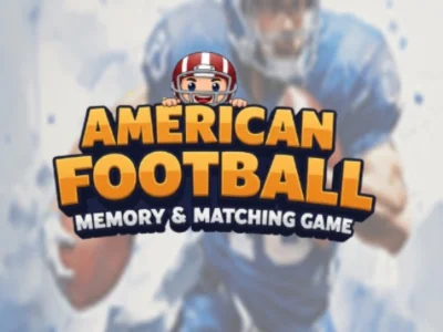 American Football Memory & Matching Game