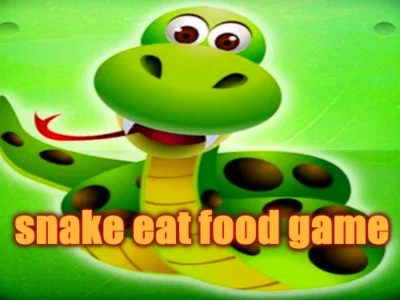 Snake eat food game
