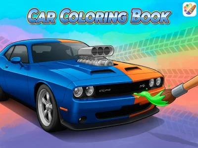 Car Coloring Book