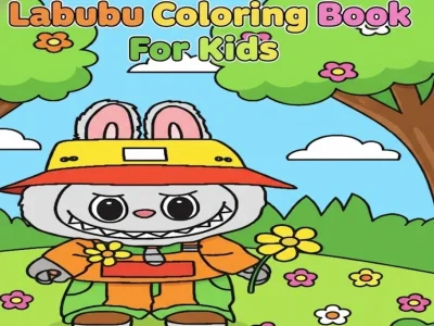 Labubu Coloring Book For Kids
