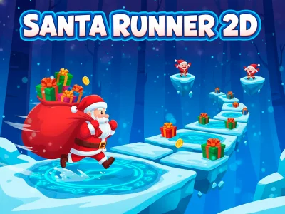 Santa Runner 2D