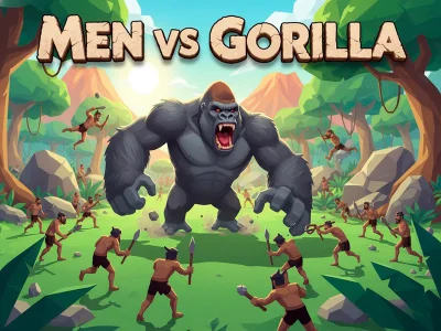 Men Vs Gorilla