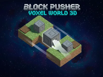 Block Pusher Voxel World 3D