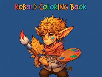 Kobold Coloring Book