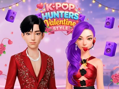 K-Pop Hunters Valentine Style