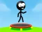 Trampoline Stickman — free online game