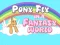Pony fly in a fantasy world Pony fly in a fantasy world
