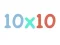 10X10