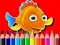 Back To School: Fish Coloring Book