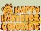 Happy Hamster Coloring