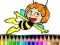 Back To School Maja the Bee Coloring Book