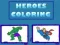 Heroes Coloring 
