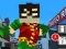 teen titans go minecraft teenage runner 3d