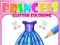 Princess Glitter Coloring