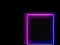 Neon square Rush — free online game