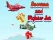 Snowman and Fighter Jet