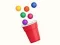 Collect Balls In A Cup