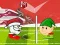 Santa winter head soccer