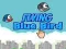 Flying Blue Bird