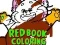 Red Coloring Book