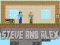 Steve and Alex