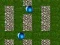 Blue spheres
