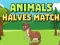 Animals Halves Match