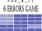 6 Errors Game