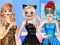 Princess Animal Style Fashion Party — free online game