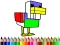 Back To School: Monster Craft Coloring — free online game