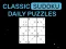Classic Sudoku Daily Puzzles
