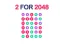 2 for 2048 — free online game