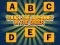 Touch The Alphabet In The Oder — free online game