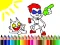 Back To School: Titans Coloring Book — free online game