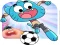 Spel Gumball Soccer Game aanlyn