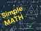 Permainan Simple Math secara online