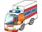Cartoon Ambulance Puzzle — free online game