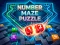Number Maze Puzzle — لعبة مجانية اون لاين