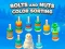 Bolts and Nuts Color Sorting