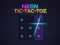 Neon Tic-Tac-Toe