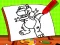 Easy Kids Coloring Dinosaur — free online game