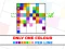 Only one color per line — free online game