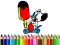 Back To School: Mouse Coloring — free online game