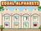 Equal Alphabets — free online game