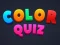 Color Quiz — free online game