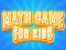 Math Game for kids  — free online game